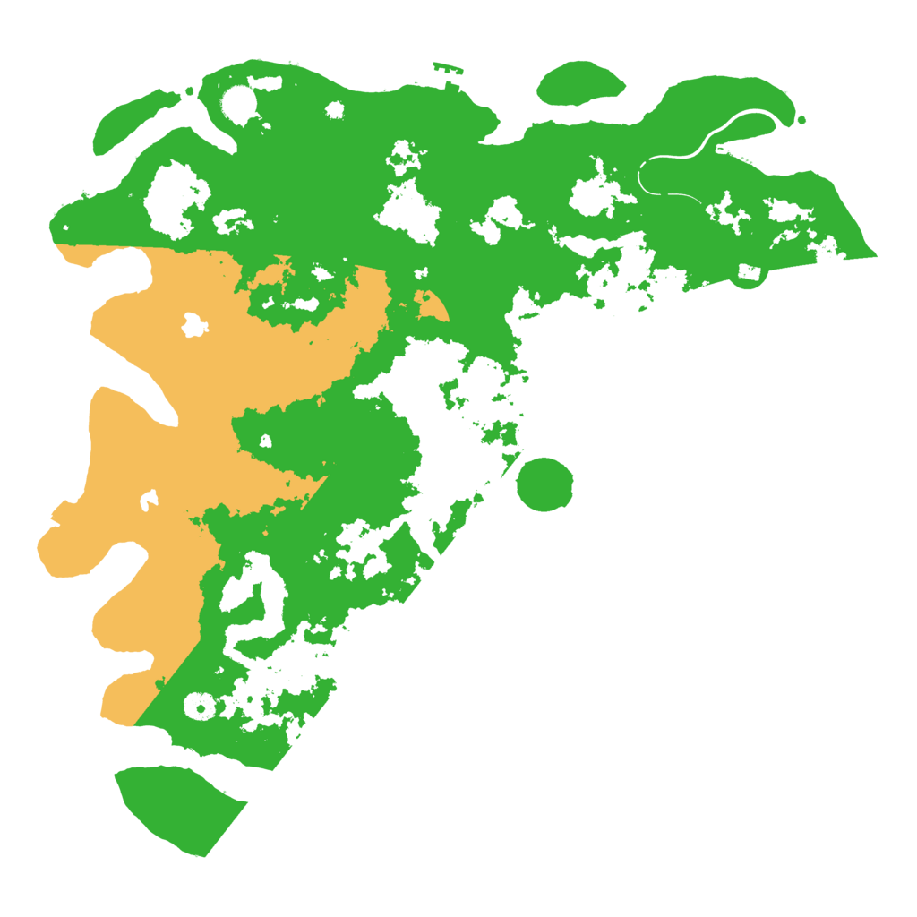 Biome Rust Map: Procedural Map, Size: 4500, Seed: 79941861