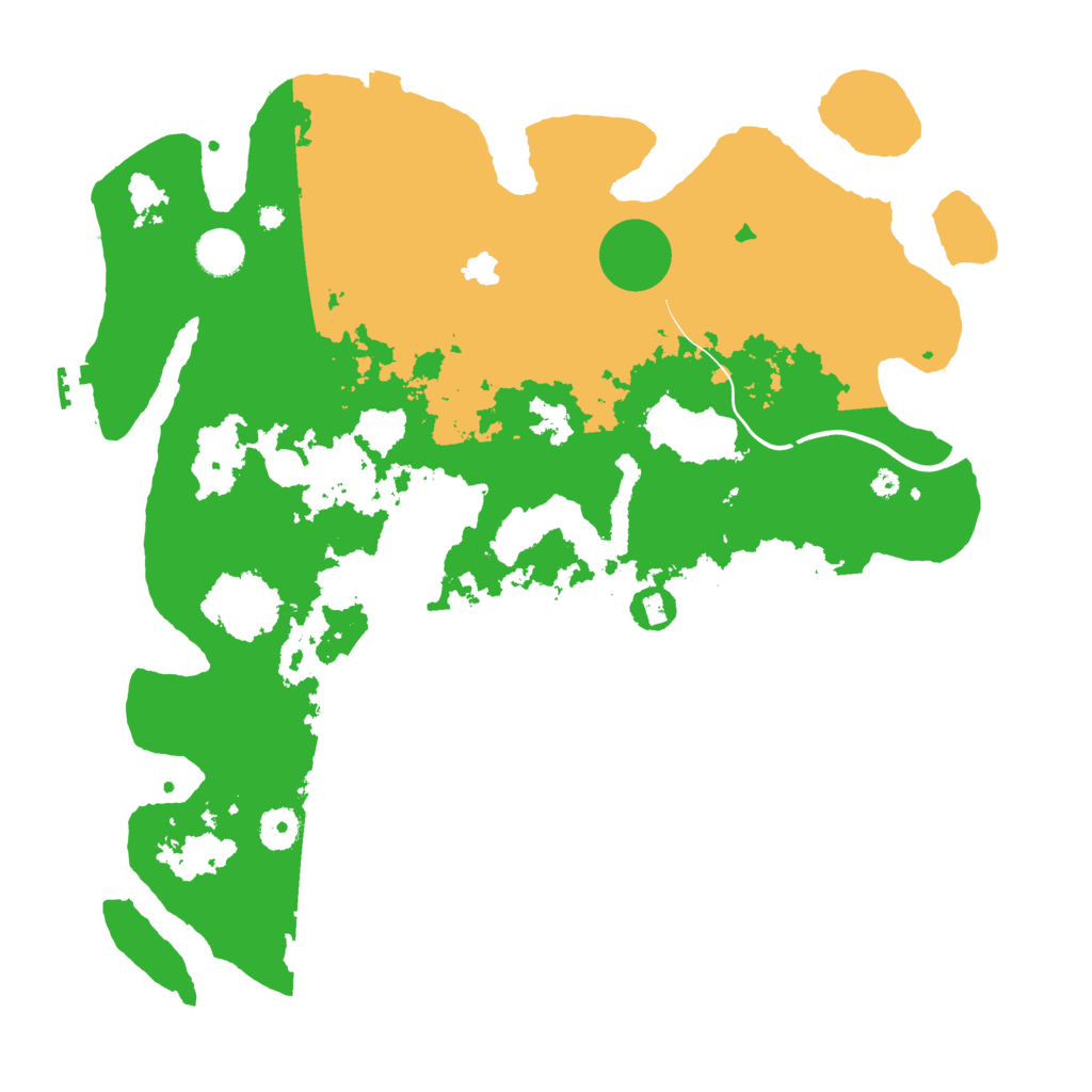 Biome Rust Map: Procedural Map, Size: 4000, Seed: 14687531