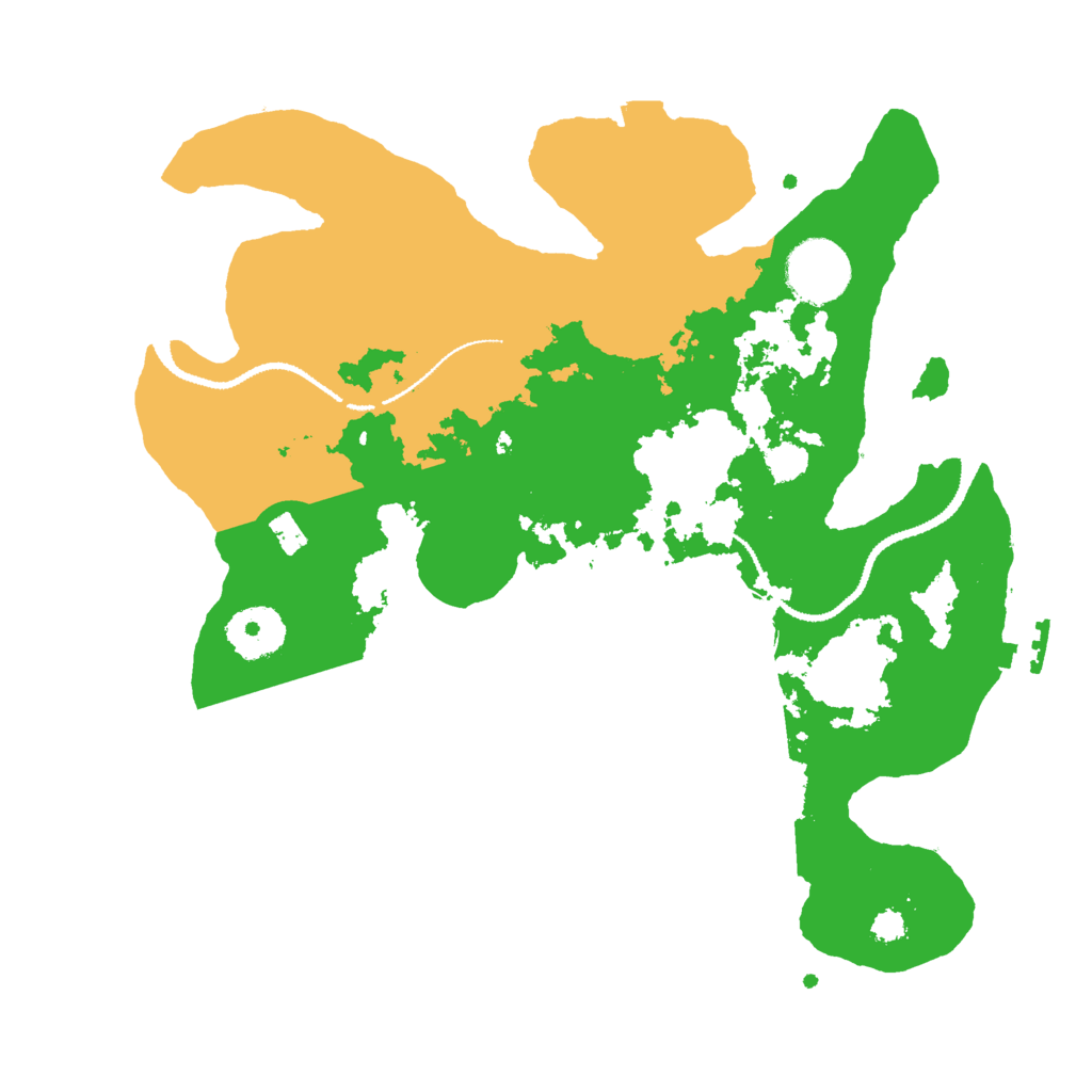 Biome Rust Map: Procedural Map, Size: 3000, Seed: 14019