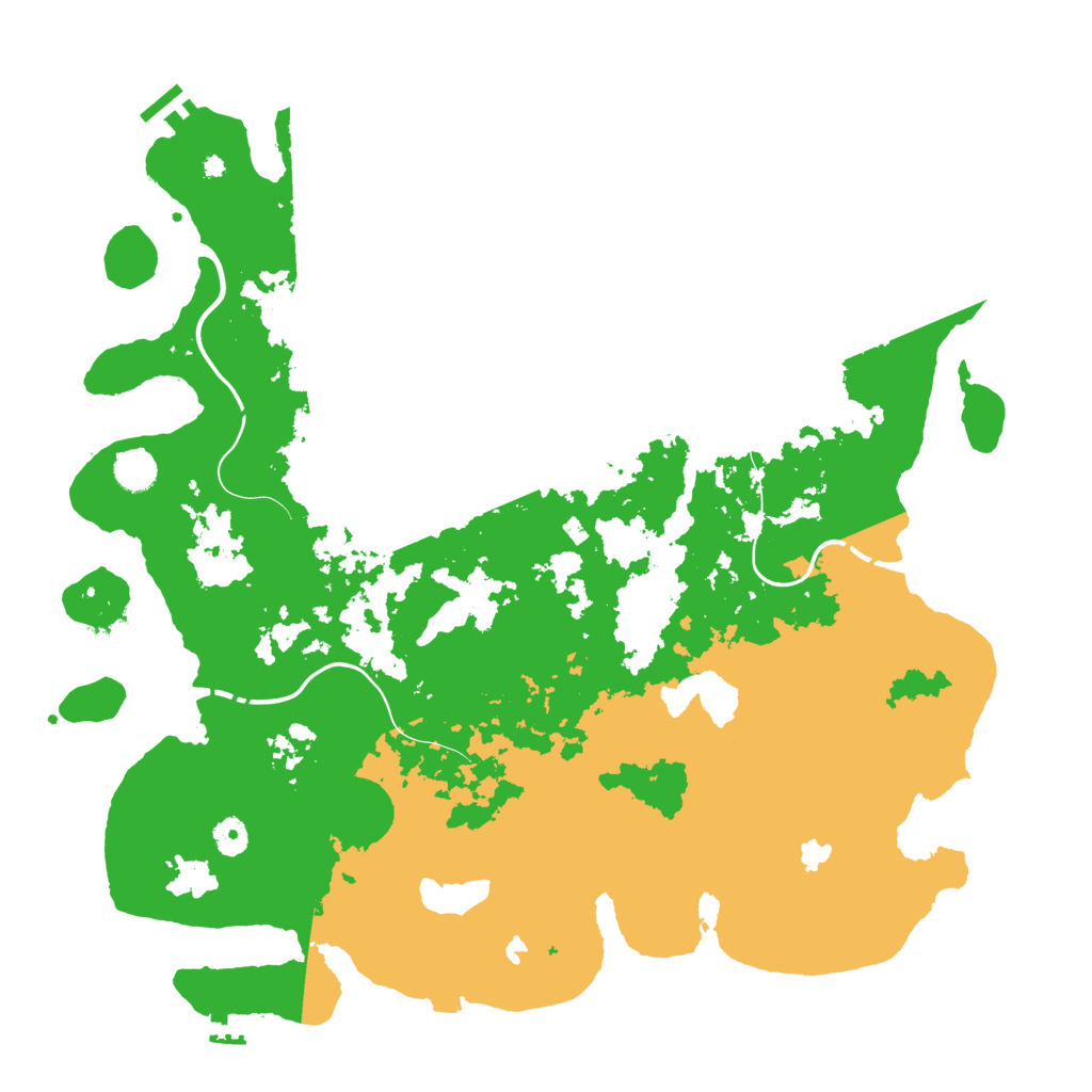 Biome Rust Map: Procedural Map, Size: 4500, Seed: 882569804