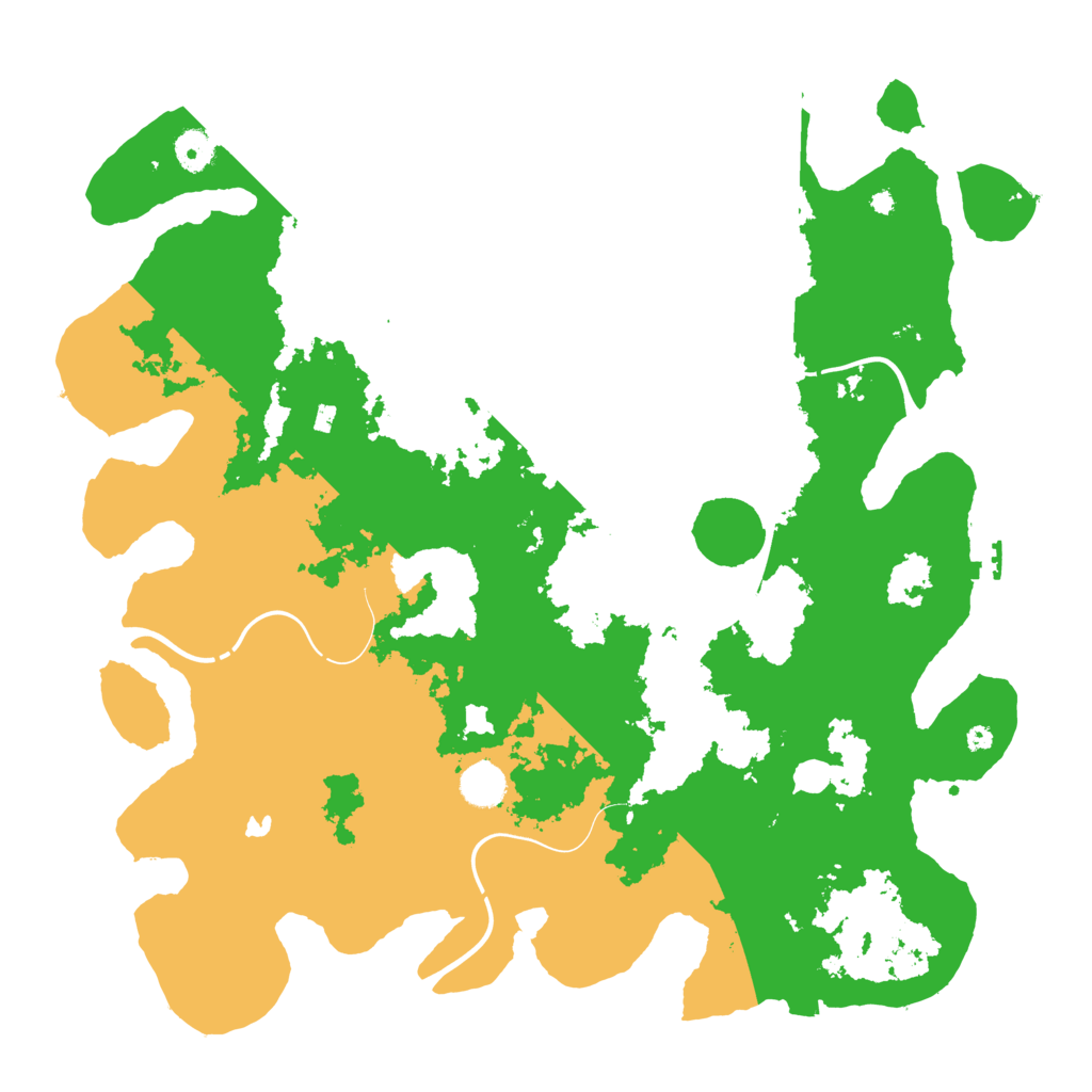 Biome Rust Map: Procedural Map, Size: 4250, Seed: 3849205