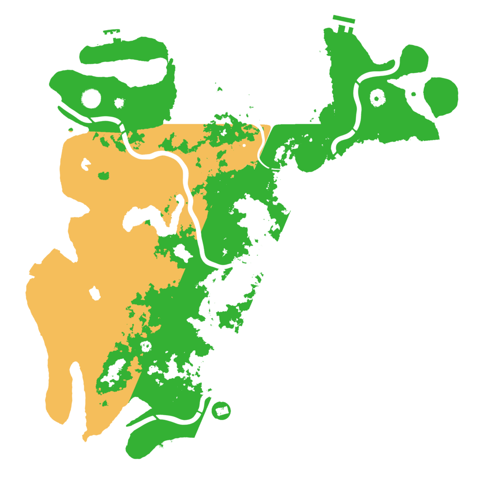 Biome Rust Map: Procedural Map, Size: 4500, Seed: 778778
