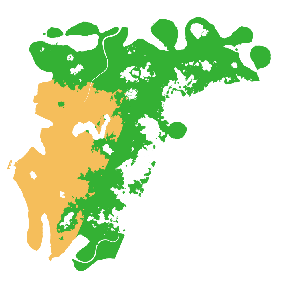 Biome Rust Map: Procedural Map, Size: 4500, Seed: 778778