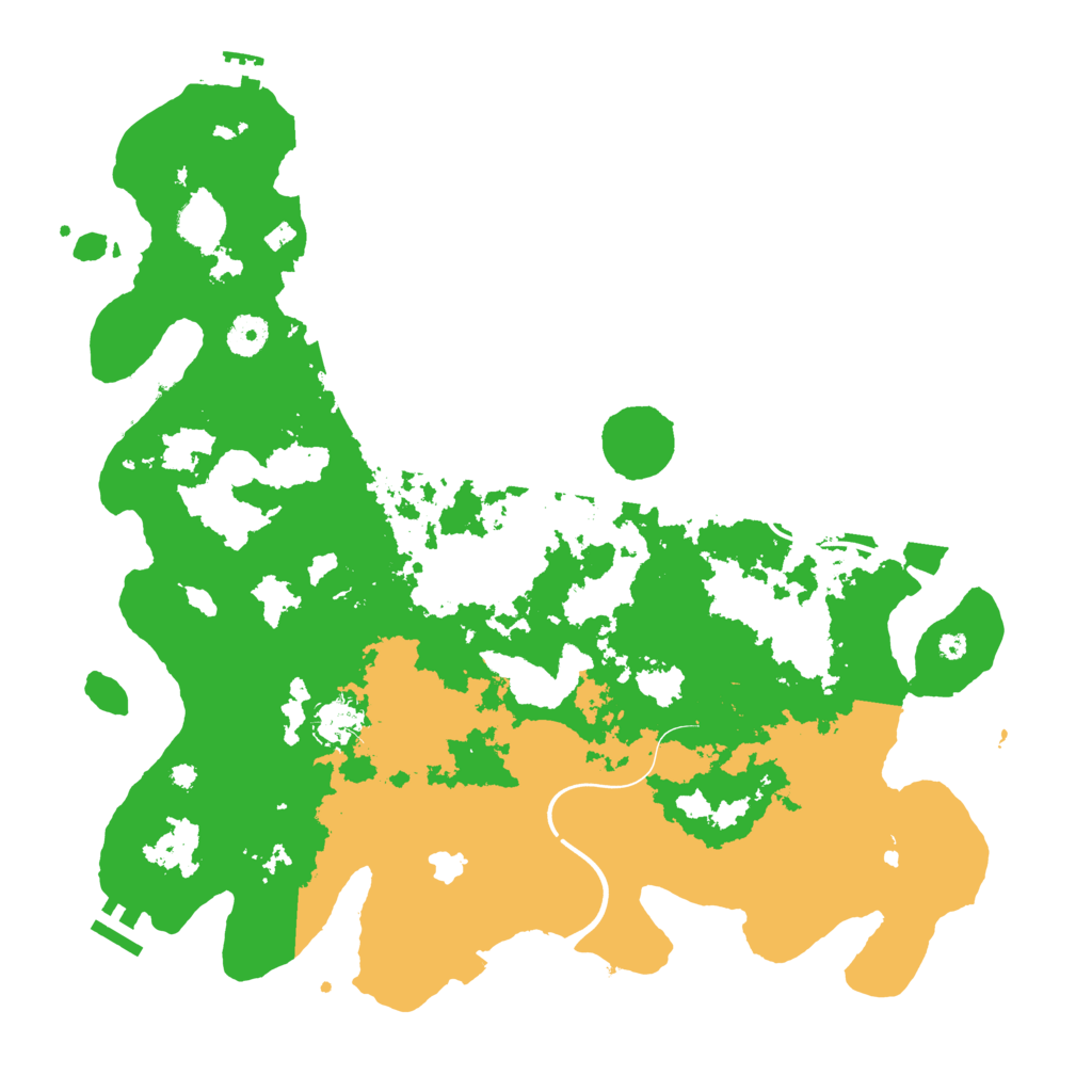 Biome Rust Map: Procedural Map, Size: 4000, Seed: 4123214