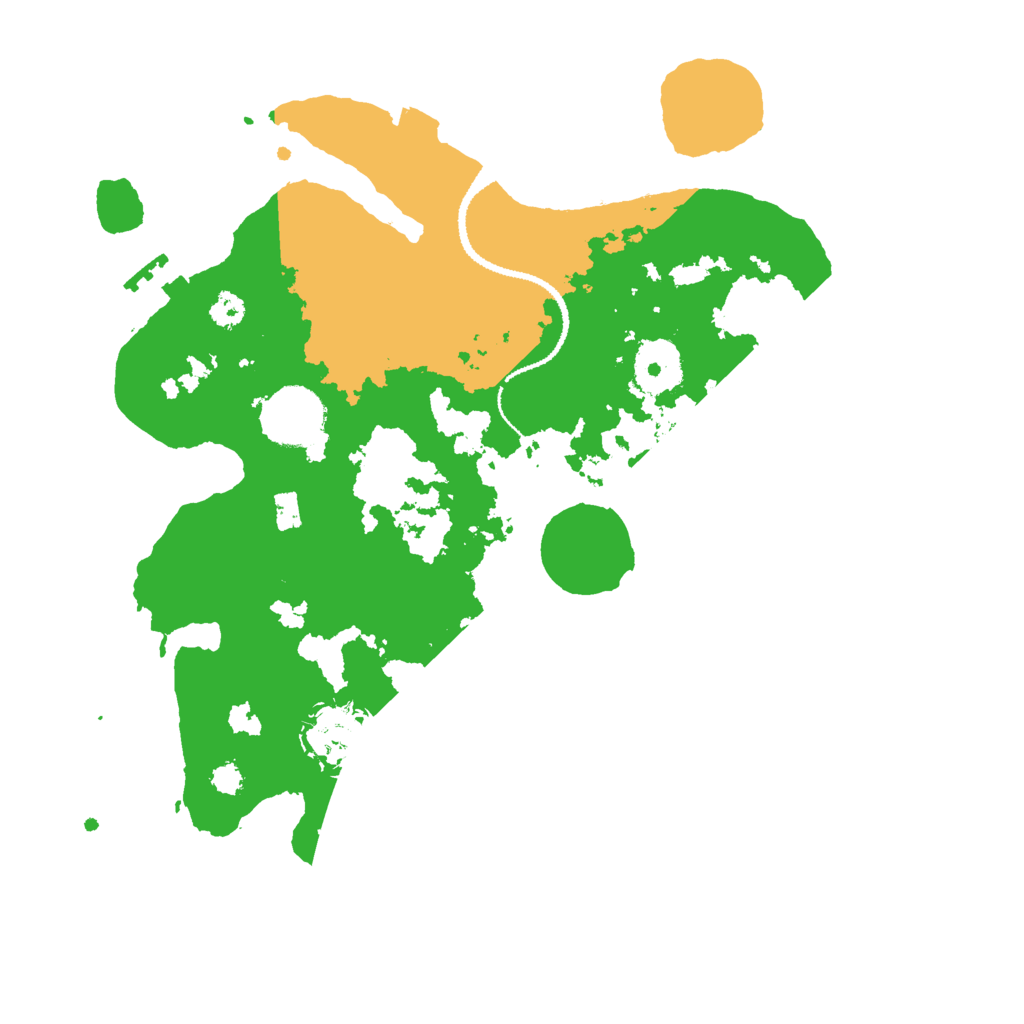 Biome Rust Map: Procedural Map, Size: 3000, Seed: 7497