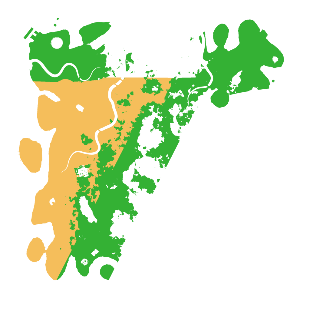 Biome Rust Map: Procedural Map, Size: 4700, Seed: 8151743