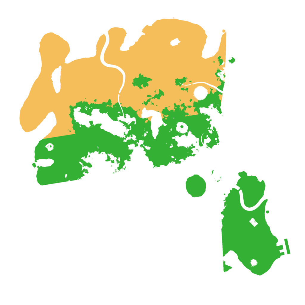 Biome Rust Map: Procedural Map, Size: 4000, Seed: 455535022