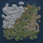 Thumbnail Rust Map: Procedural Map, Size: 4500, Seed: 146830033, 15 Monuments