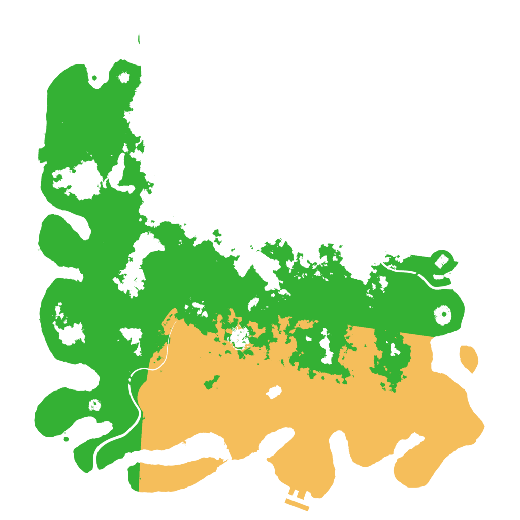 Biome Rust Map: Procedural Map, Size: 4250, Seed: 1624032783