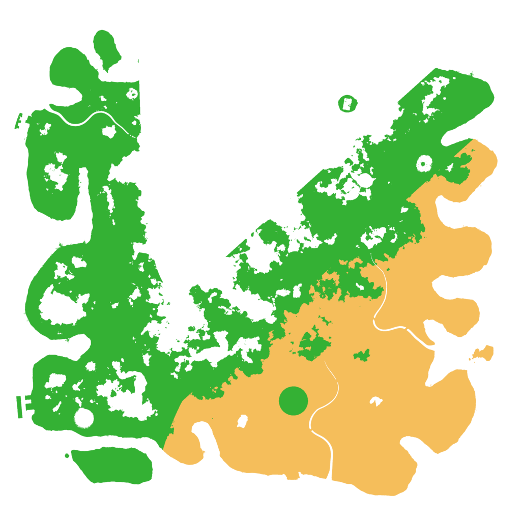 Biome Rust Map: Procedural Map, Size: 4750, Seed: 266335413