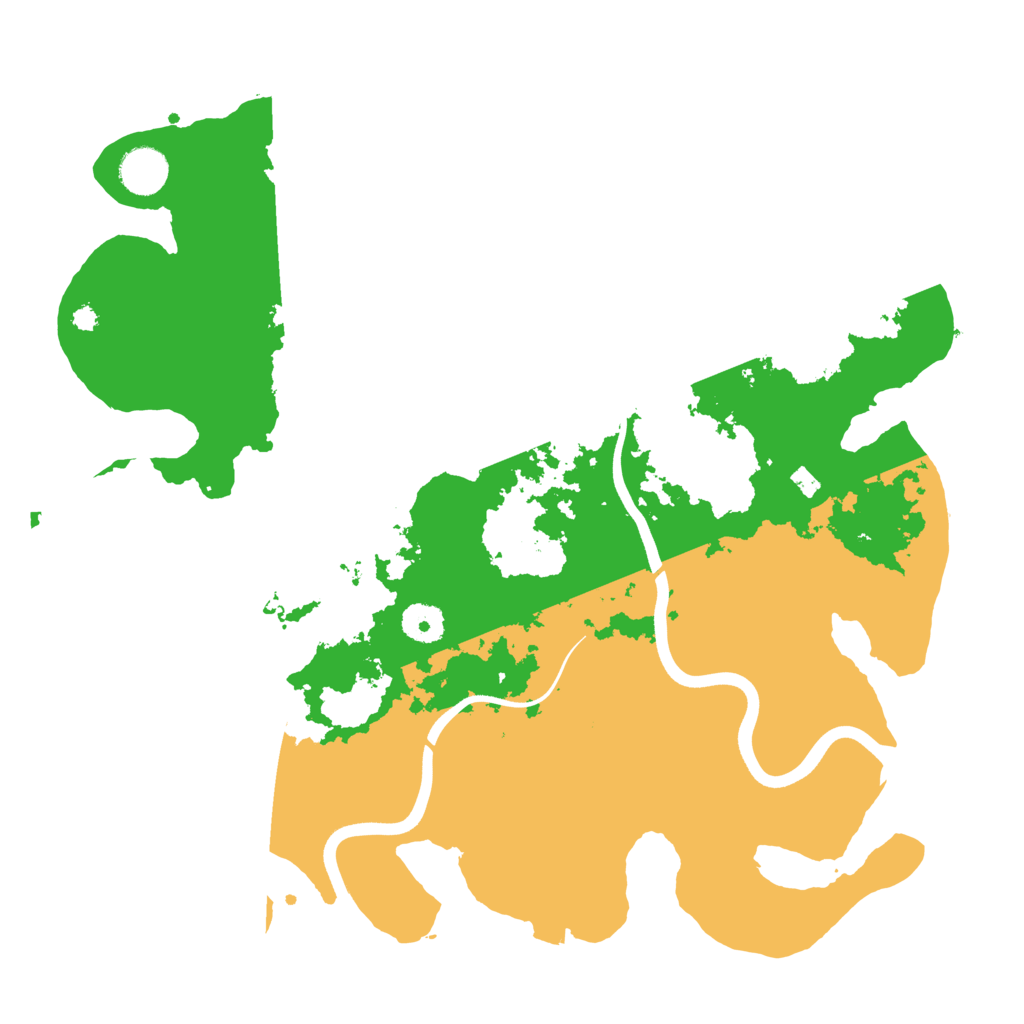 Biome Rust Map: Procedural Map, Size: 3750, Seed: 1079846516