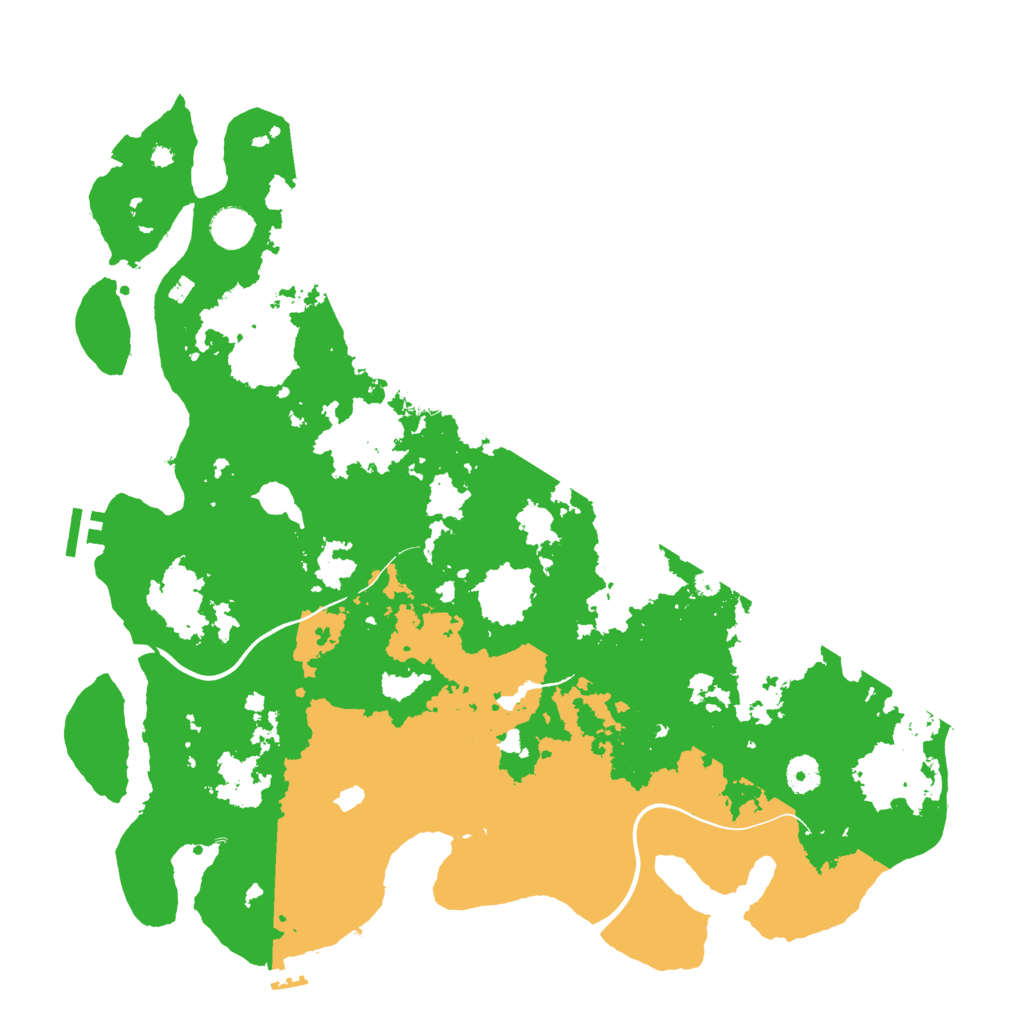 Biome Rust Map: Procedural Map, Size: 4250, Seed: 1551466061