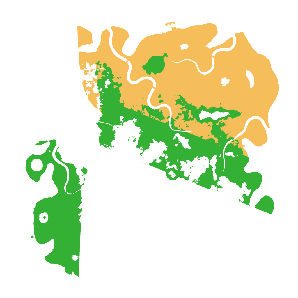 Biome Rust Map: Procedural Map, Size: 4500, Seed: 482747283