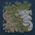 Thumbnail Rust Map: Procedural Map, Size: 4500, Seed: 10221963, 16 Monuments