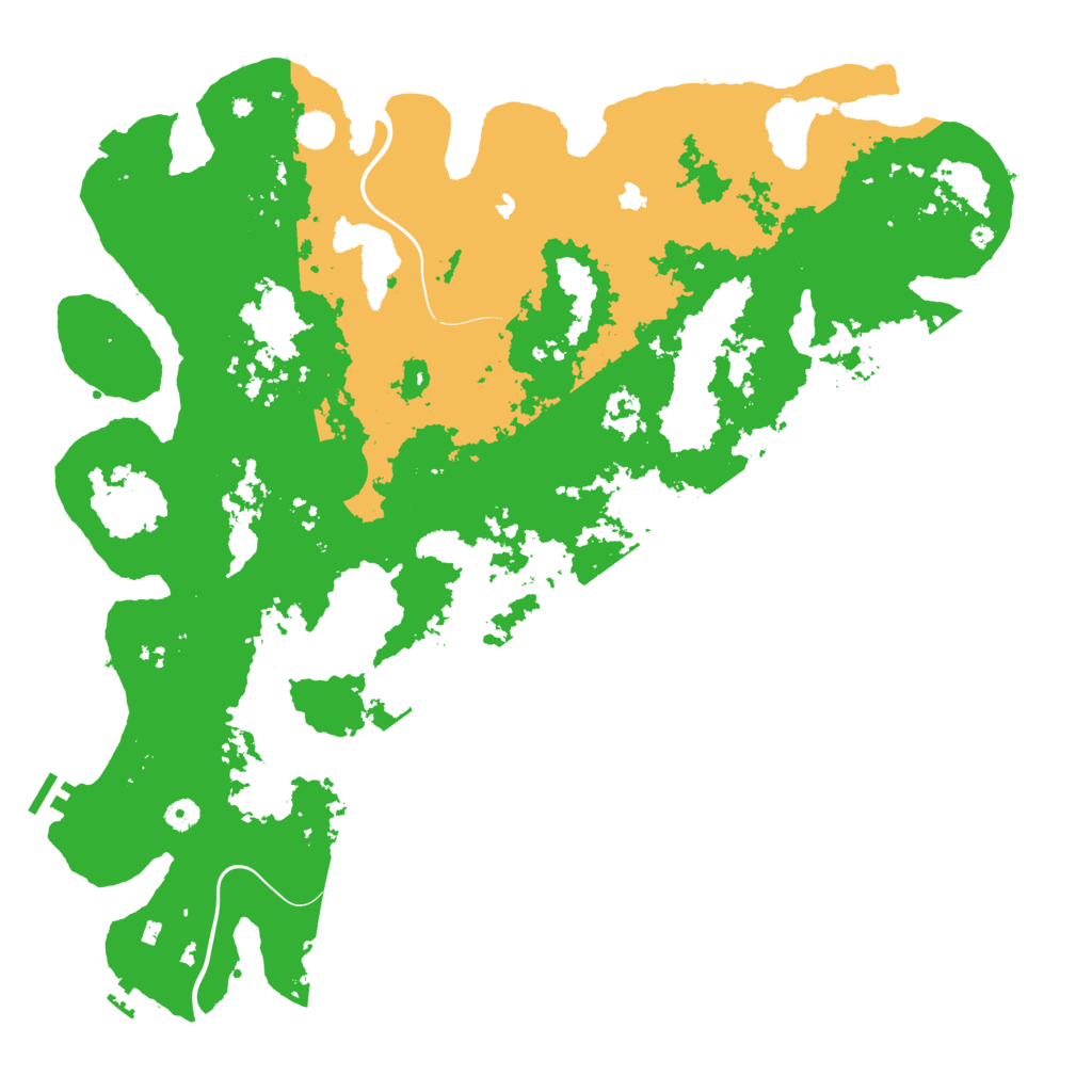 Biome Rust Map: Procedural Map, Size: 5000, Seed: 400720366