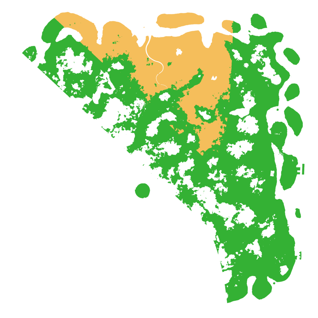 Biome Rust Map: Procedural Map, Size: 6000, Seed: 1584011