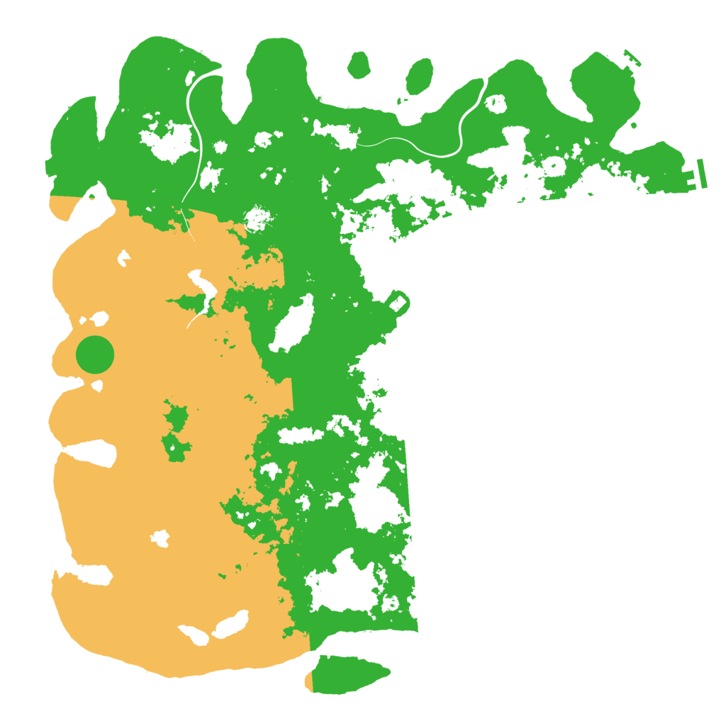 Biome Rust Map: Procedural Map, Size: 5000, Seed: 1172942717
