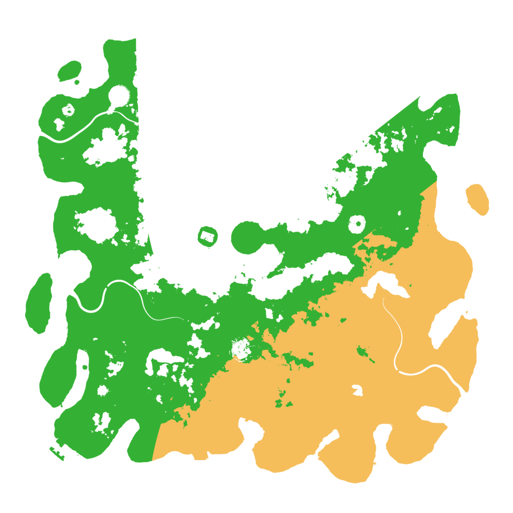 Biome Rust Map: Procedural Map, Size: 4250, Seed: 2064723096