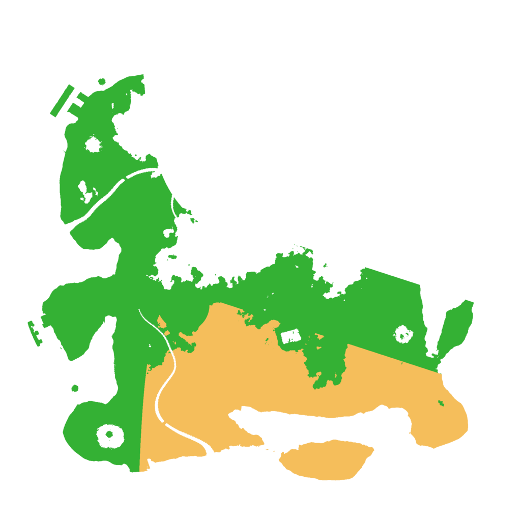 Biome Rust Map: Procedural Map, Size: 3000, Seed: 1715140236