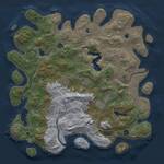 Thumbnail Rust Map: Procedural Map, Size: 4500, Seed: 67893418, 15 Monuments