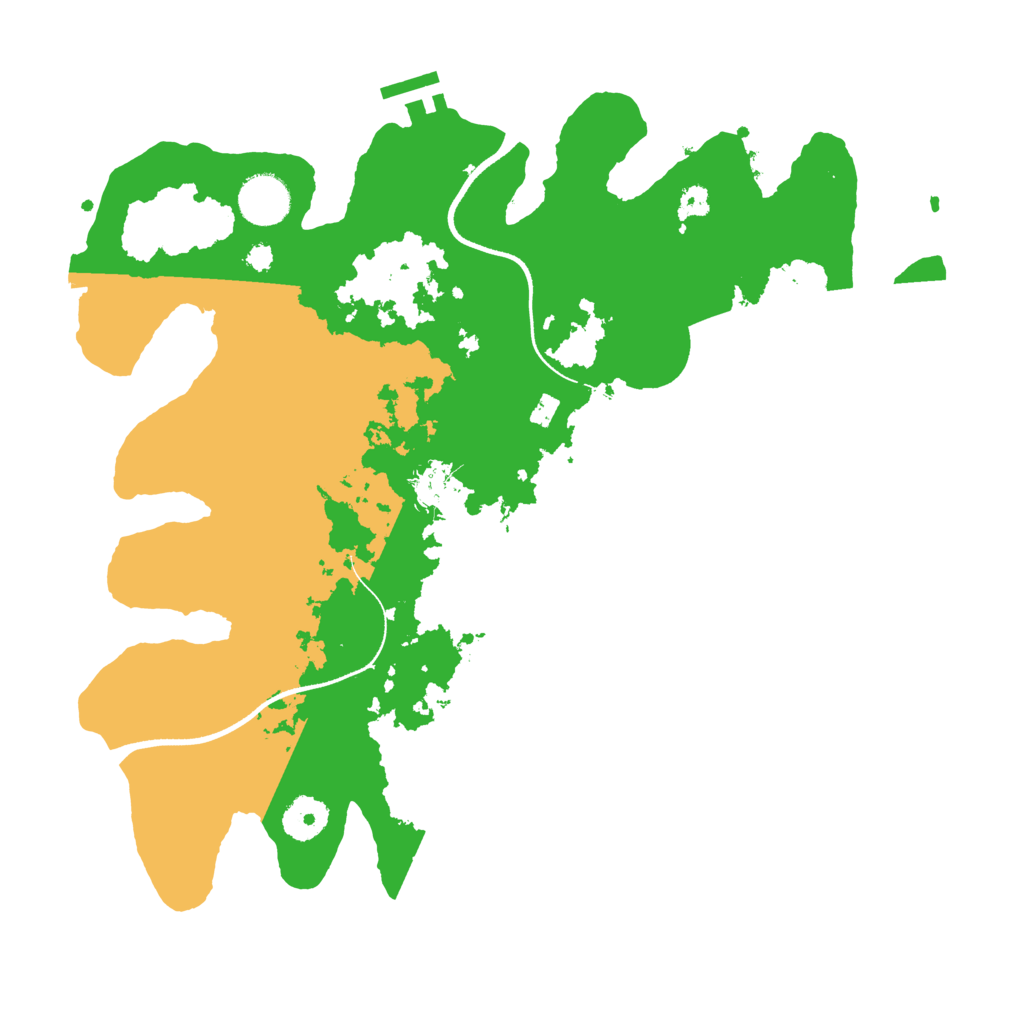 Biome Rust Map: Procedural Map, Size: 3500, Seed: 1115903947