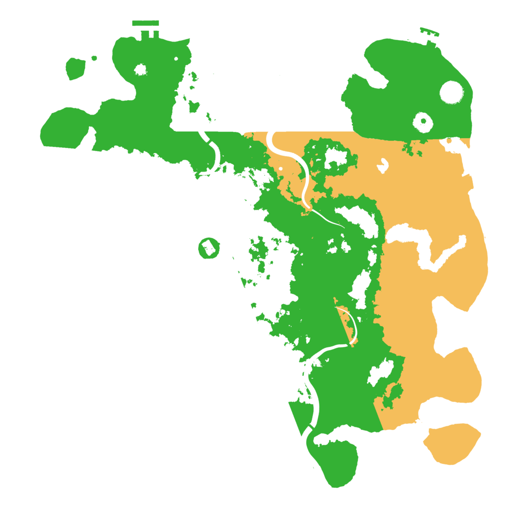 Biome Rust Map: Procedural Map, Size: 4000, Seed: 611131259