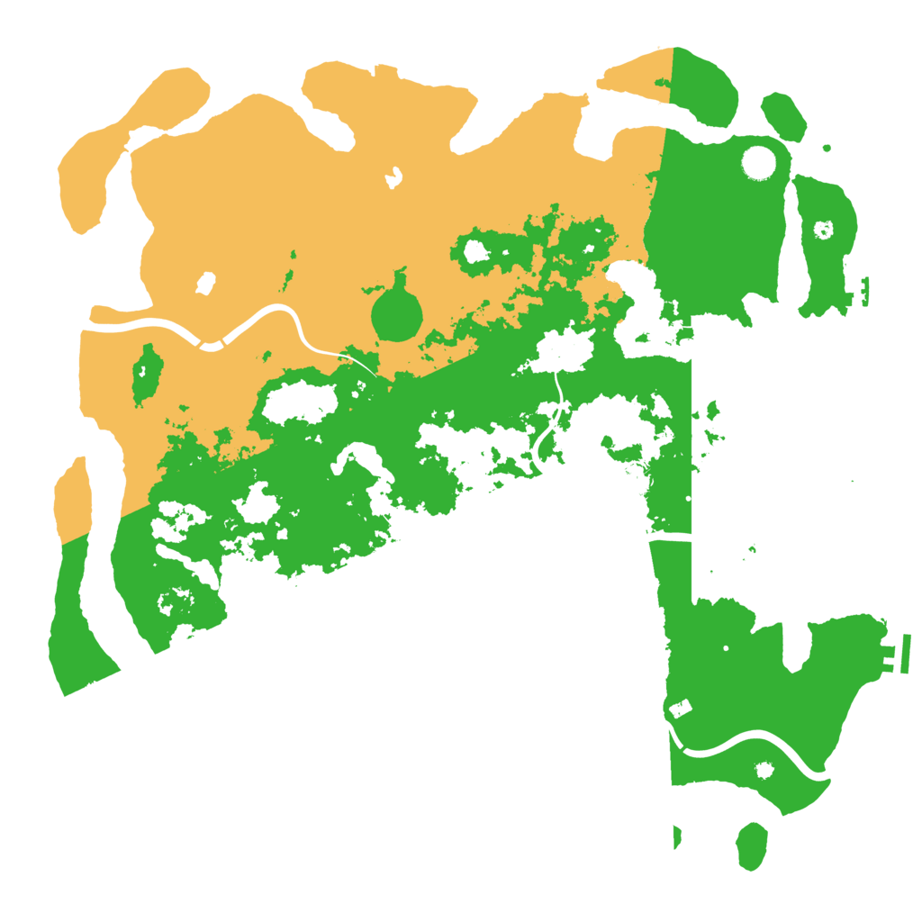 Biome Rust Map: Procedural Map, Size: 4750, Seed: 477076898