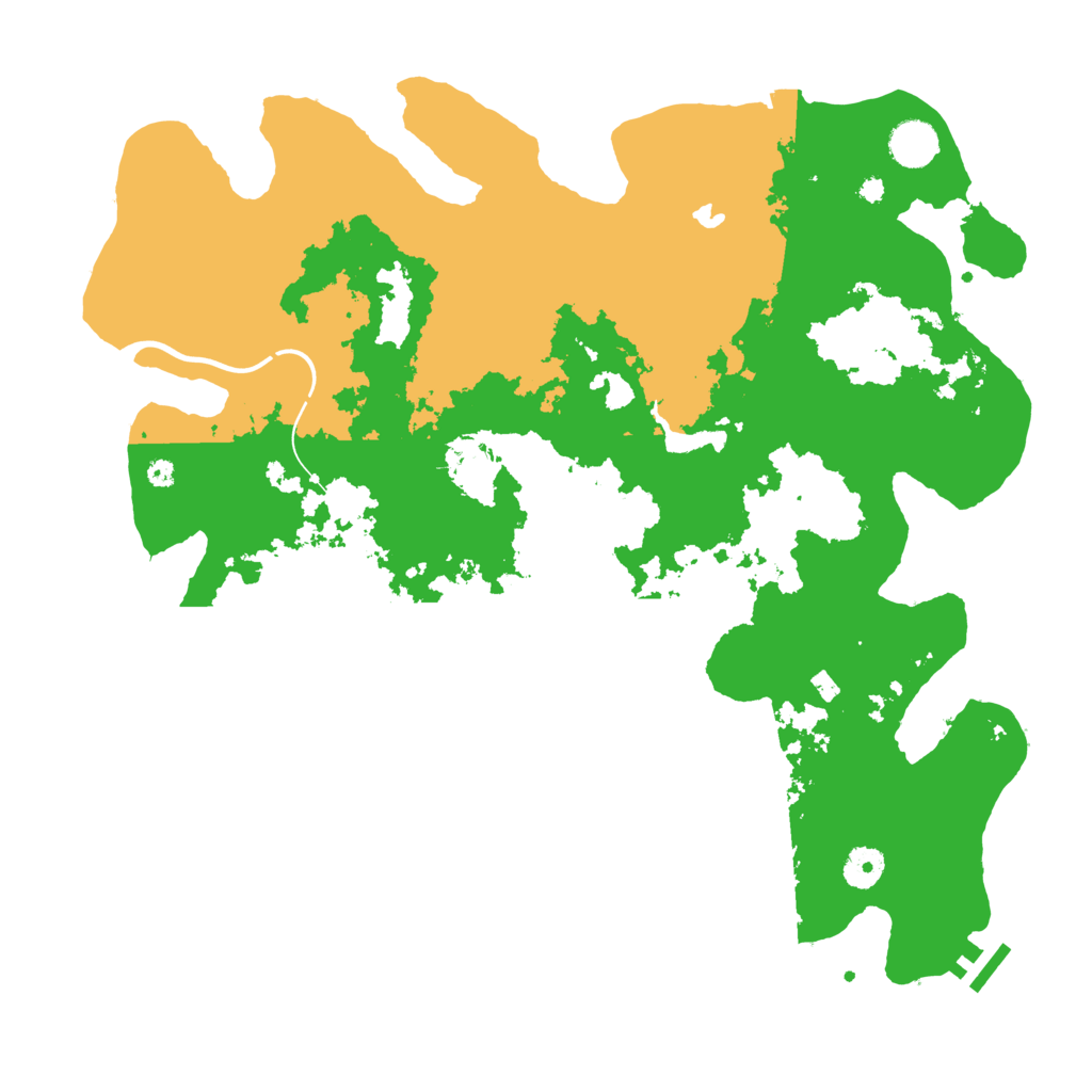 Biome Rust Map: Procedural Map, Size: 4000, Seed: 192490435