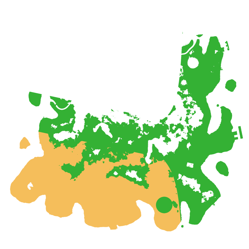 Biome Rust Map: Procedural Map, Size: 4000, Seed: 1928871115