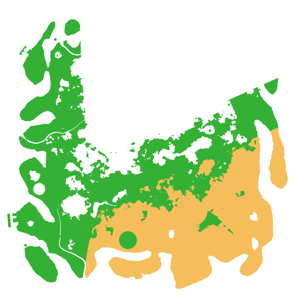 Biome Rust Map: Procedural Map, Size: 4500, Seed: 914131226