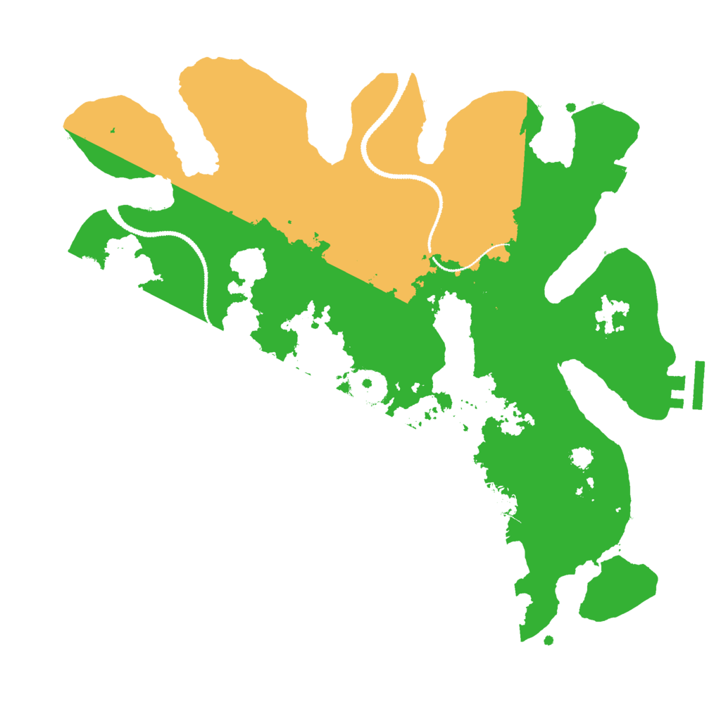 Biome Rust Map: Procedural Map, Size: 3000, Seed: 459051371