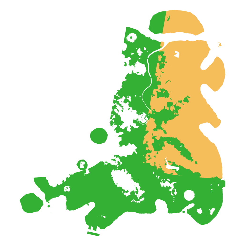 Biome Rust Map: Procedural Map, Size: 4000, Seed: 715209745