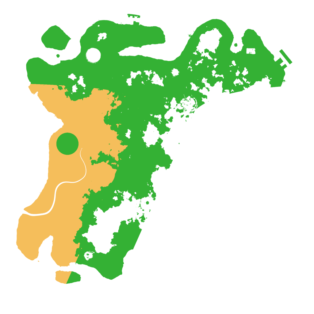 Biome Rust Map: Procedural Map, Size: 3750, Seed: 1835521176