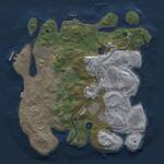 Thumbnail Rust Map: Procedural Map, Size: 3500, Seed: 41207825, 13 Monuments