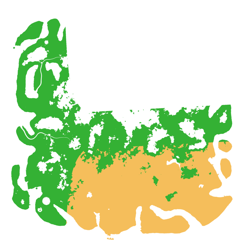 Biome Rust Map: Procedural Map, Size: 5500, Seed: 1101884860