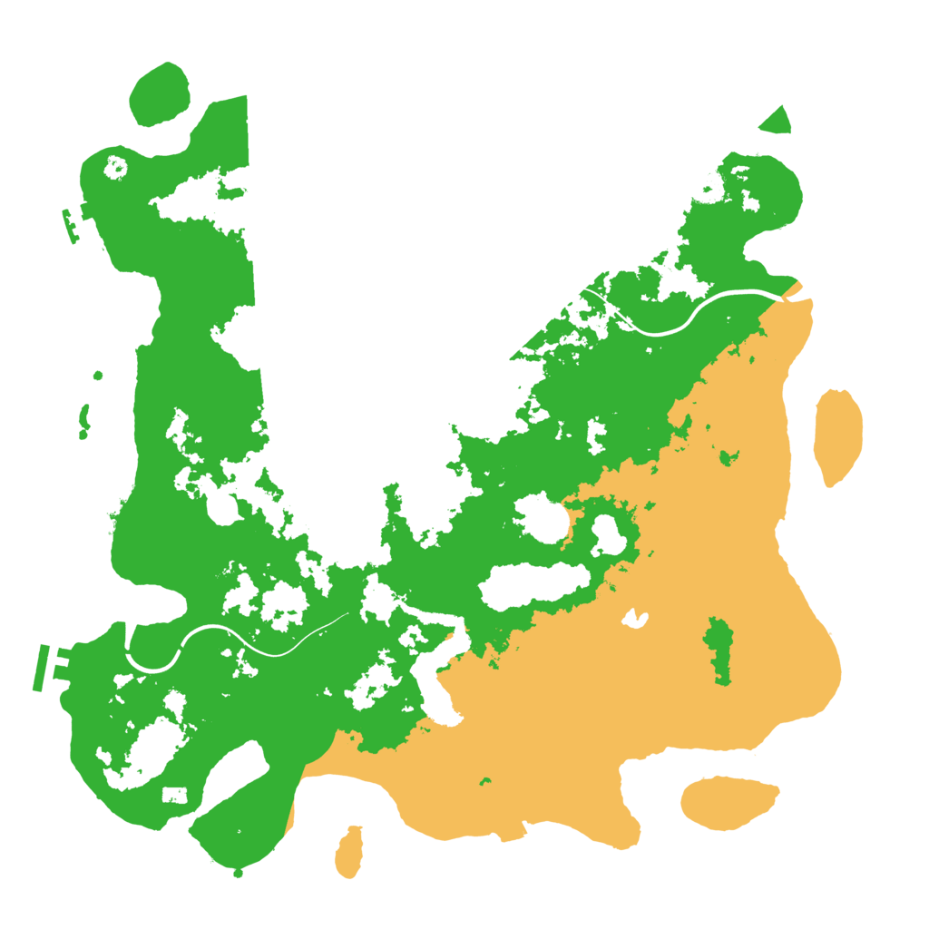 Biome Rust Map: Procedural Map, Size: 4000, Seed: 85648