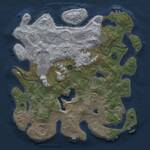 Thumbnail Rust Map: Procedural Map, Size: 4000, Seed: 78456894, 14 Monuments