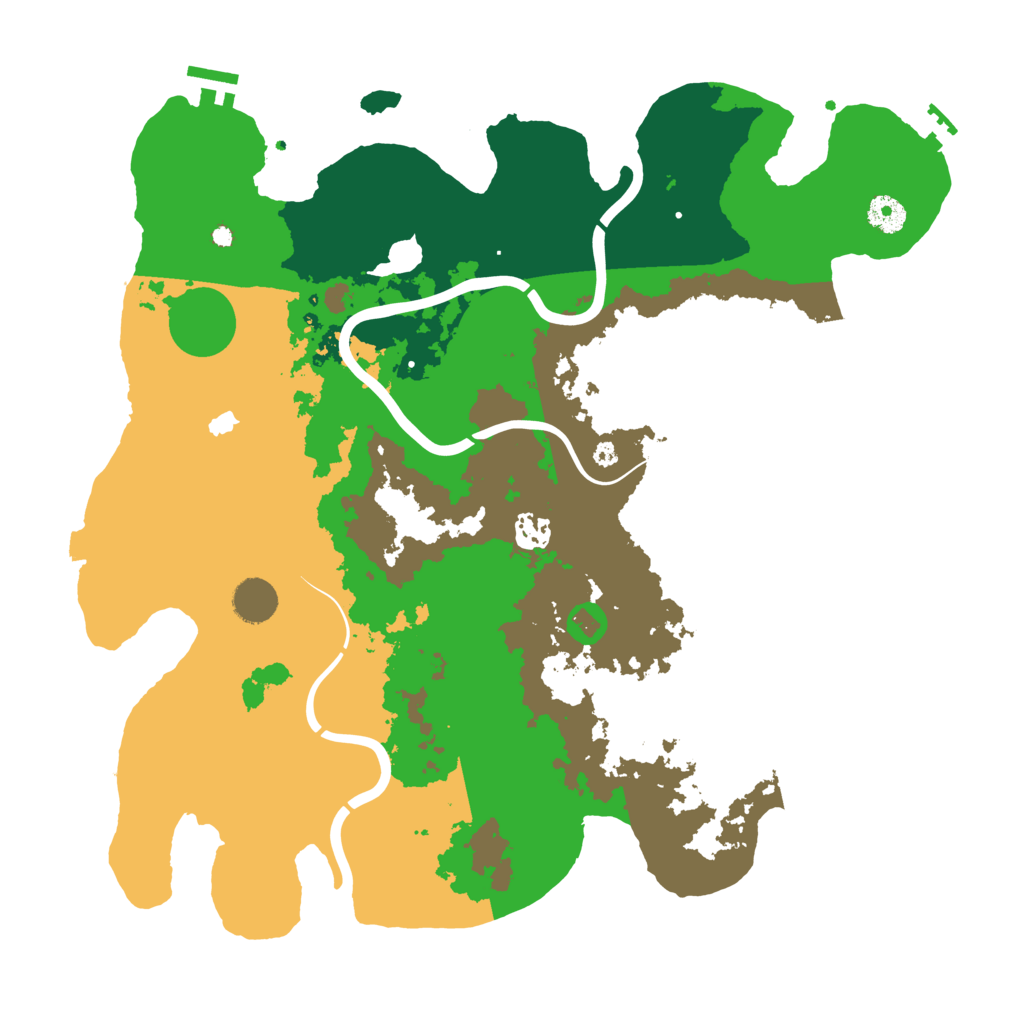 Biome Rust Map: Procedural Map, Size: 4050, Seed: 115182097