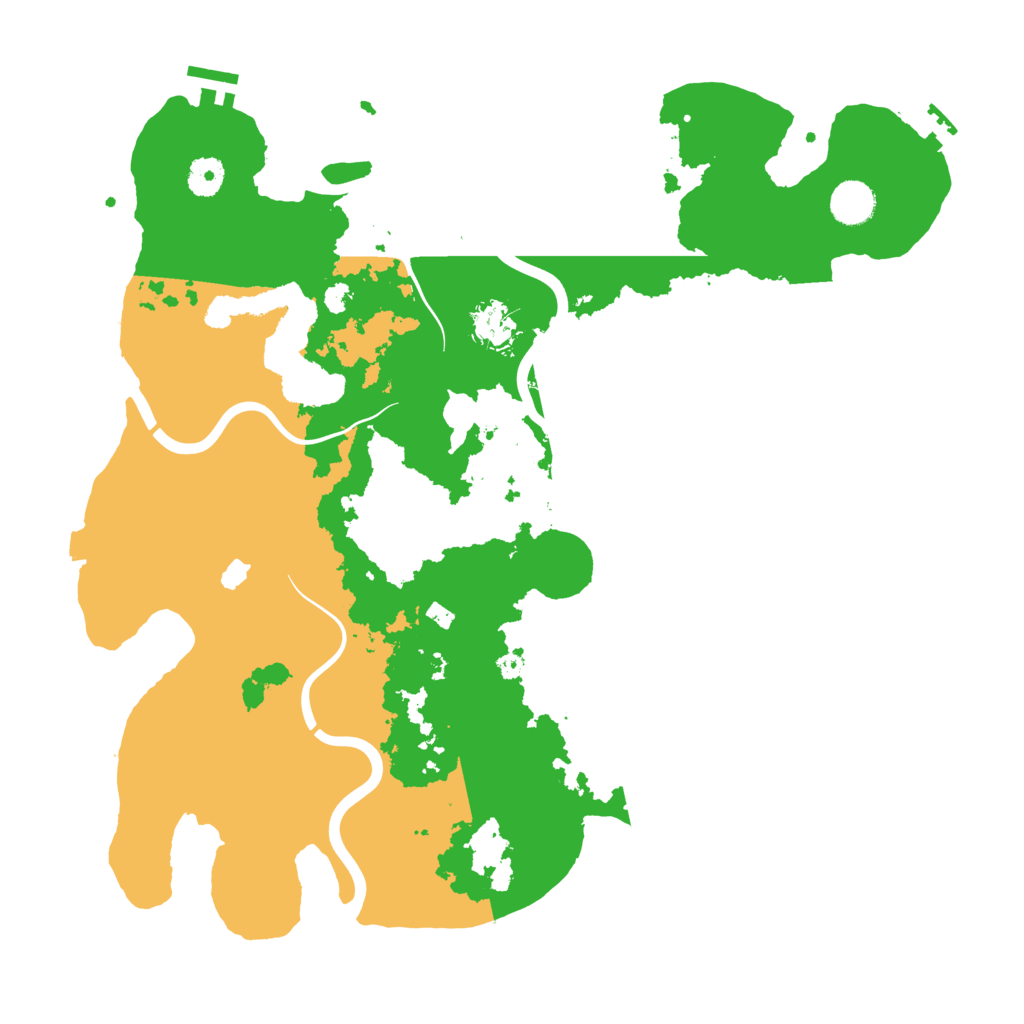 Biome Rust Map: Procedural Map, Size: 4050, Seed: 115182097