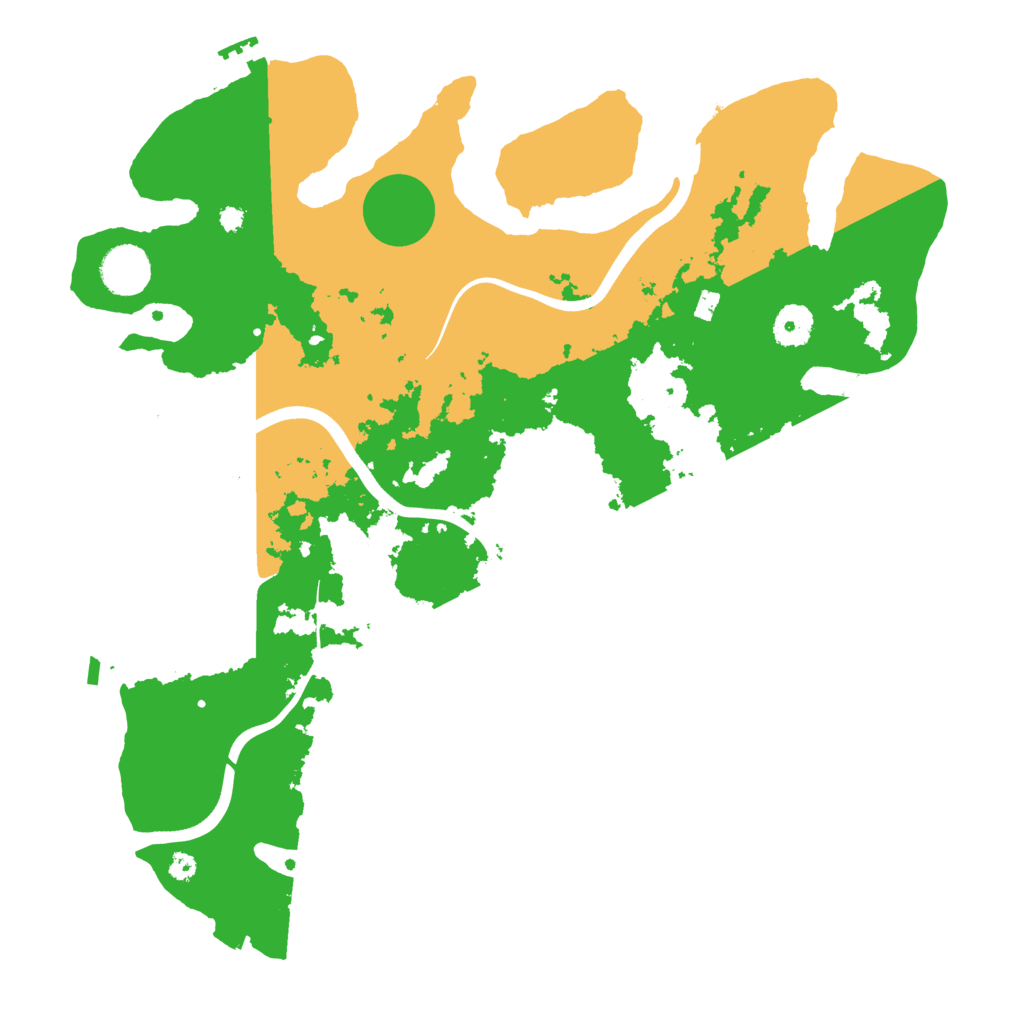 Biome Rust Map: Procedural Map, Size: 3750, Seed: 807803138