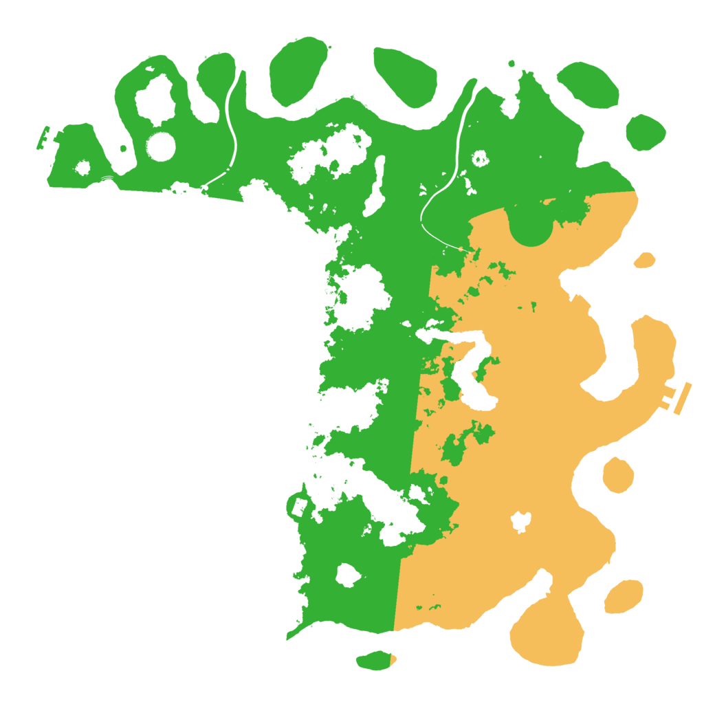 Biome Rust Map: Procedural Map, Size: 4250, Seed: 821564401