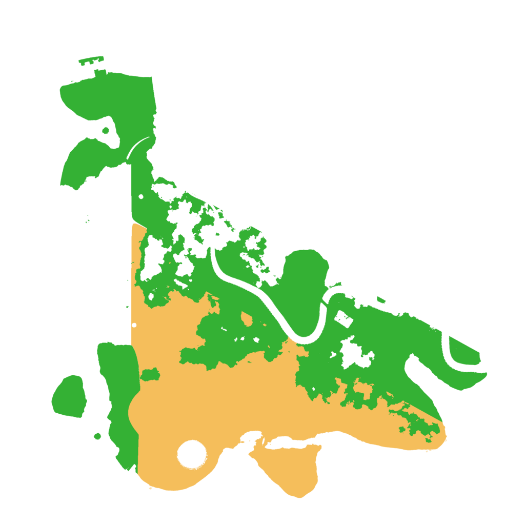 Biome Rust Map: Procedural Map, Size: 3200, Seed: 1269970436