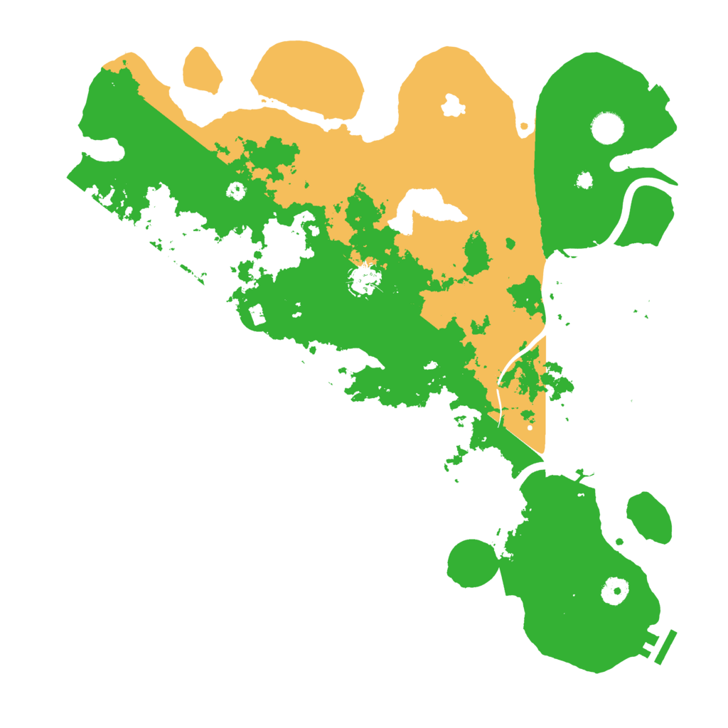 Biome Rust Map: Procedural Map, Size: 4000, Seed: 43473578