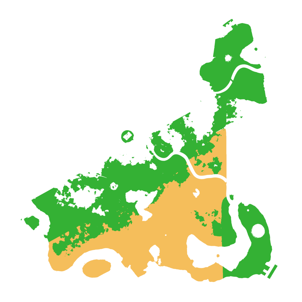 Biome Rust Map: Procedural Map, Size: 4000, Seed: 181743260