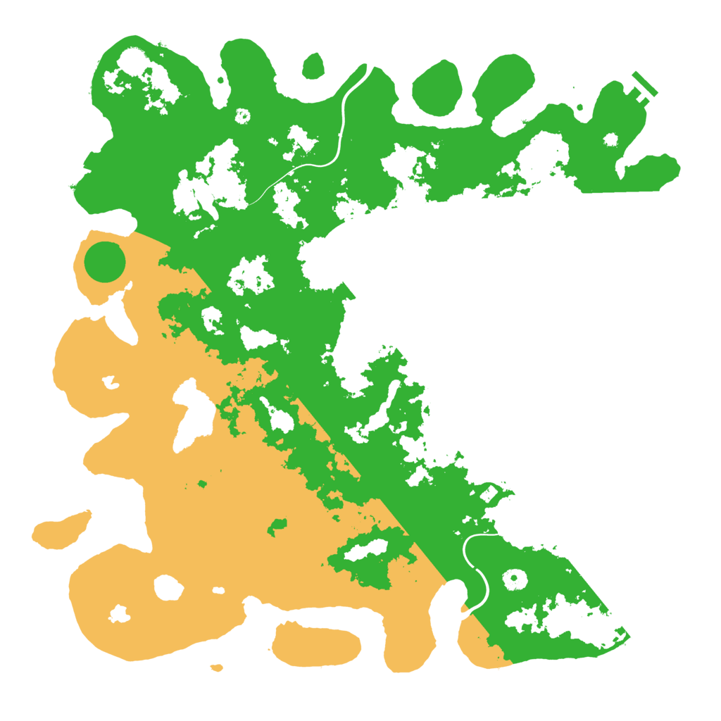 Biome Rust Map: Procedural Map, Size: 4620, Seed: 1337