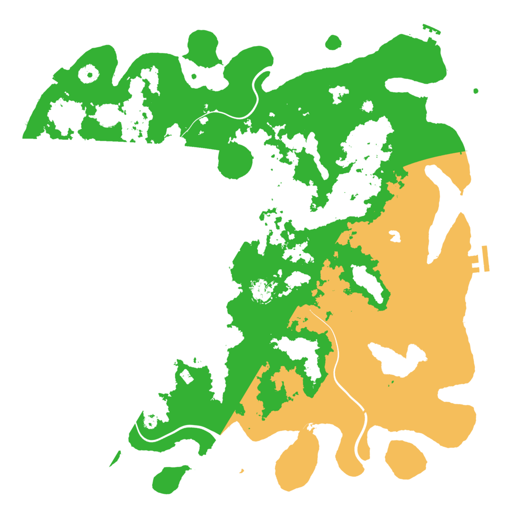 Biome Rust Map: Procedural Map, Size: 4100, Seed: 29022738