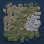 Thumbnail Rust Map: Procedural Map, Size: 4250, Seed: 1785402, 17 Monuments