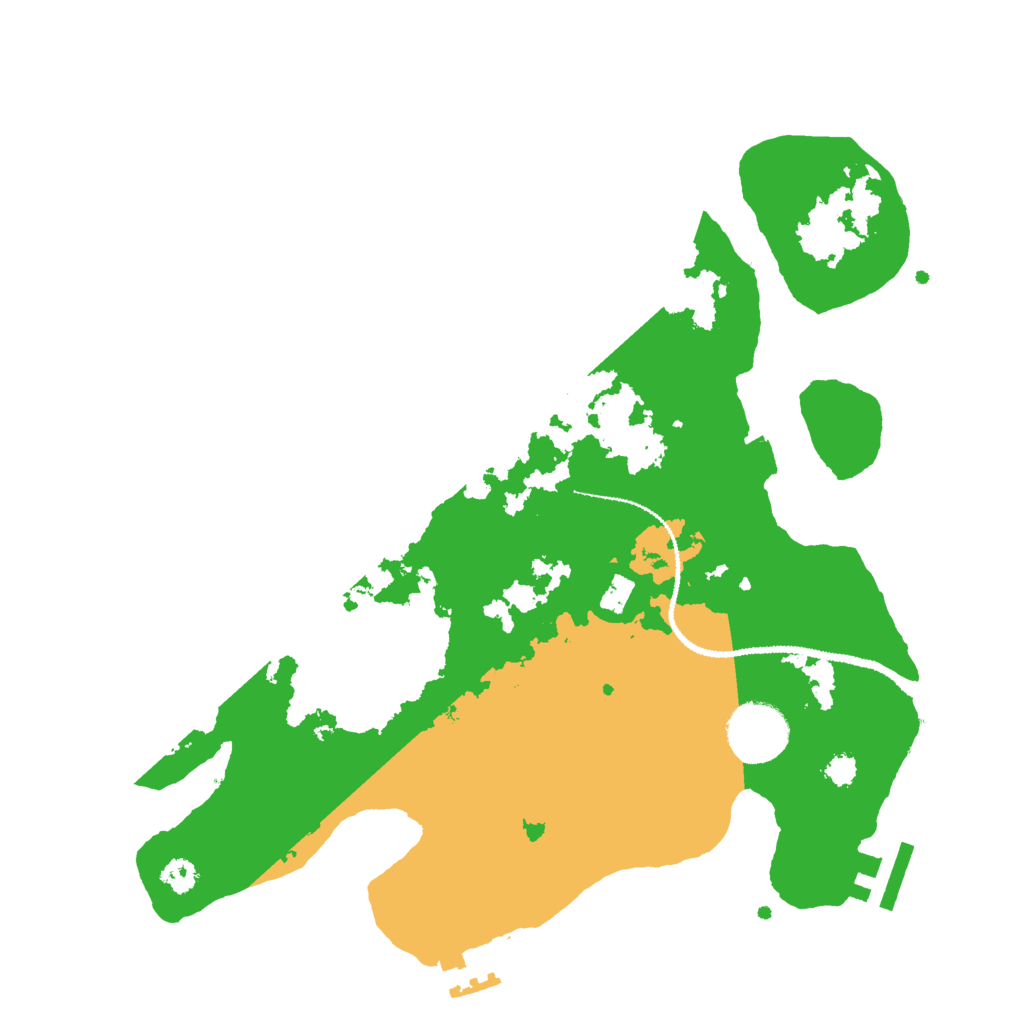 Biome Rust Map: Procedural Map, Size: 3000, Seed: 78923