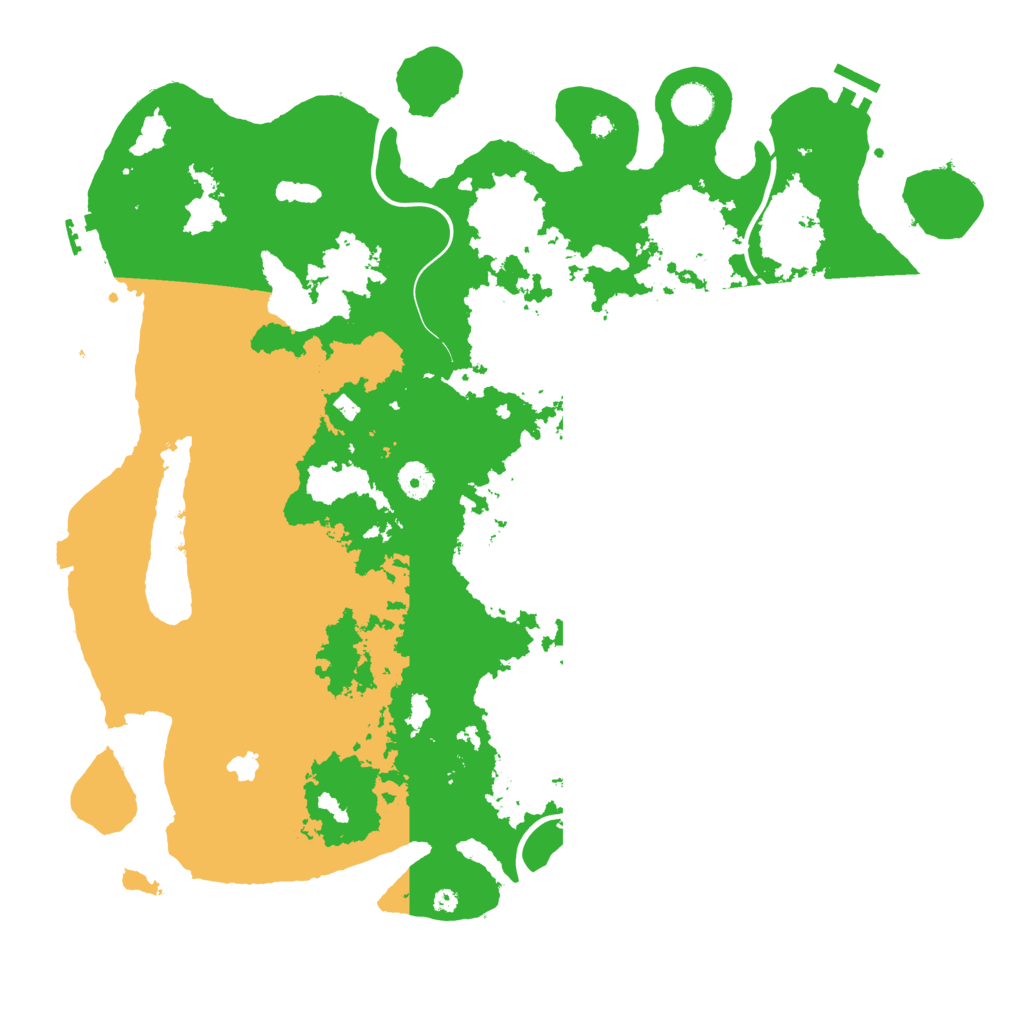 Biome Rust Map: Procedural Map, Size: 4300, Seed: 1052025