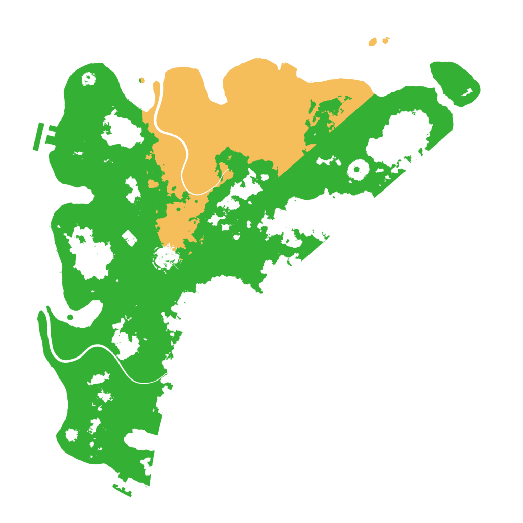 Biome Rust Map: Procedural Map, Size: 3750, Seed: 1768434791